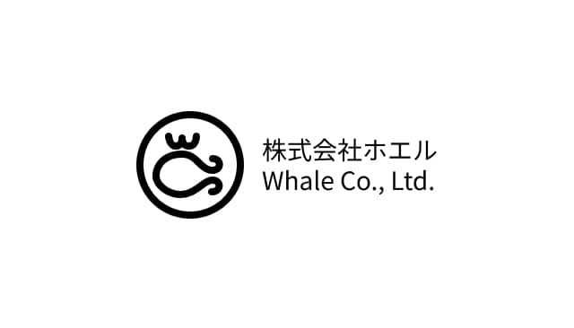 株式会社ホエルのロゴ